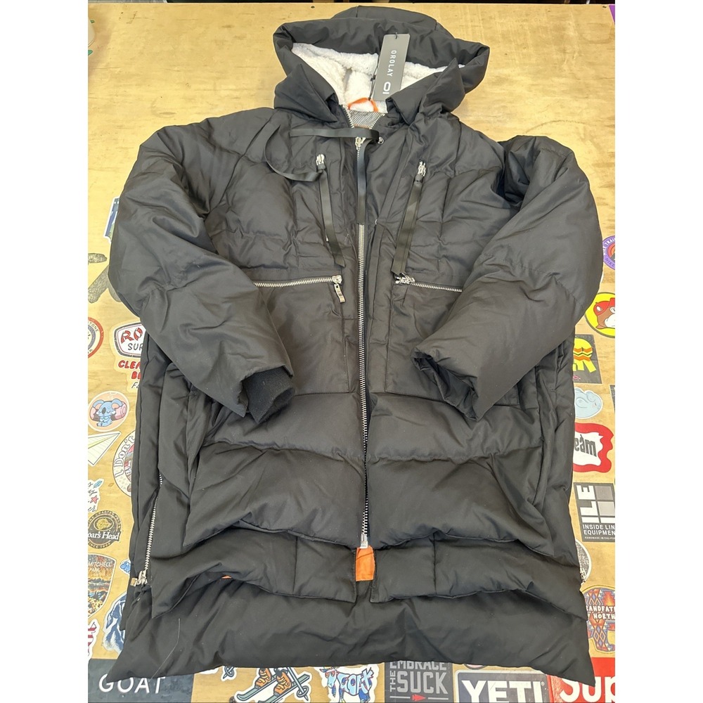 Orolay Black Duck Down Jacket Size Small Coat